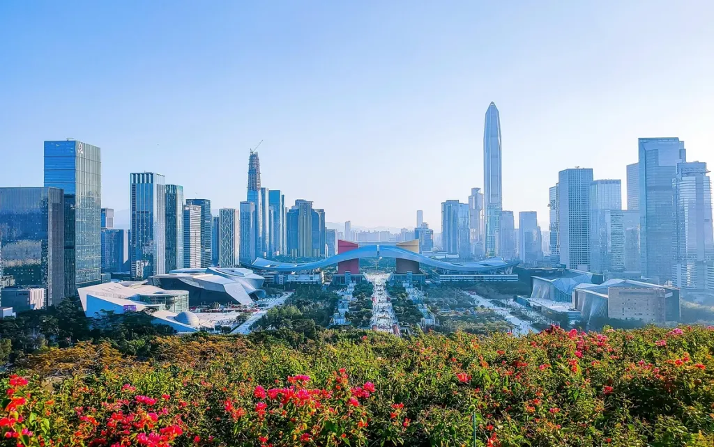 Shenzhen Skyline - China Innovationsreisen